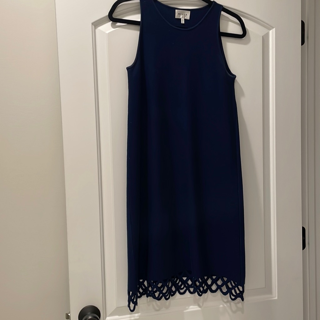 Milly Navy Dress - Size Small